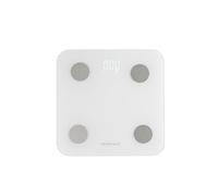 Orbegozo PB 3005 Báscula de Baño Bluetooth, Pantalla Shadow LED Oculta, 18 Parámetros Corporales, IMC, Grasa, Masa Muscular, App AILink iOS/Android, 180 kg, Plataforma Cristal Templado