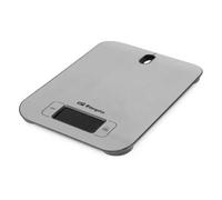 Orbegozo PC 1017 - Peso de cocina electrónico de precisión, 5 kg de capacidad, pantalla LCD, función tara, apagado automático, funciona a pilas