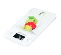 Orbegozo PC 1020 - Báscula de cocina, pantalla LCD, pulsadores táctiles, función auto-apagado, indicador de carga energética, capacidad máx. 5 kg, funciona a pilas