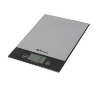 Orbegozo PC 2026 - Báscula de cocina, control táctil, pantalla LCD, función auto-tara, desconexión automática, superficie anti huellas, 20 kg máx