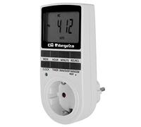 Orbegozo PG 25 - Programador digital semanal, 16 programas, flexibilidad uso 24/7, modos de funcionamiento: on/off/auto, batería incluida