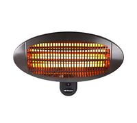 Orbegozo PHF 26 - Estufa profesional para Exterior, 3 niveles de potencia, IP-X4, Apertura 120º, Alcance 3 metros, 2000 W