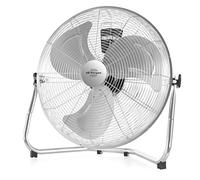 Orbegozo PW 0851 - Ventilador industrial Power Fan, aspas metálicas de 50 cm de diámetro, 3 velocidades, asa de transporte, rejilla de seguridad, 155 W