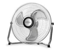 Orbegozo PW 1240 - Ventilador industrial Power Fan, inclinación regulable, aspas metálicas de 40 cm, 3 velocidades de ventilación, asa de transporte, 70 W