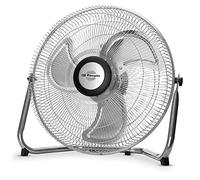 Orbegozo PW 1245 - Ventilador industrial Power Fan, inclinación orientable, aspas metálicas de 45 cm, 3 velocidades de ventilación, asa de transporte, rejilla de seguridad, 80 W de potencia