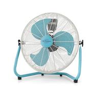 Orbegozo PW 1546 - Ventilador industrial Power Fan, 3 velocidades de ventilación, inclinación regulable, aspas metálicas, asa de transporte, 130 W, azul y blanco