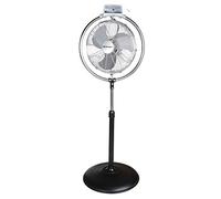 Orbegozo PWS 2045 - Ventilador industrial de pie, mando a distancia, movimiento oscilante, potencia de 130 W, 3 velocidades, diámetro hélice 45 cm