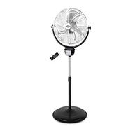 Orbegozo PWS 3050 - Ventilador industrial 2 en 1: pie y pared, función oscilante, mando a distancia, 50 cm de diámetro, 3 velocidades, altura regulable hasta 140 cm, 120 W de potencia