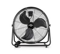 Orbegozo Pwt 3075 Ventilador Industrial Power Fan, Cabezal Inclinable, Aspas Metálicas De 75 Cm, 3 Velocidades De Ventilación, Ruedas De Transporte, 200 W, Metal