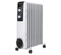 Orbegozo RF 2500, Radiador de Aceite, 11 Elementos, 2500 W, Blanco