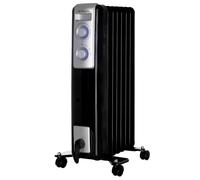 Calefactor / Radiador de Aceite (7 Elementos) 1500W Negro - ORBEGOZO