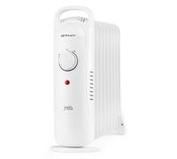 Orbegozo RO 1220 - Radiador de aceite Junior, Protección Sobrecalentamiento, Silencioso, Asa de transporte, 1200 W