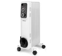 Radiador de aceite - ORBEGOZO - Rs 1500 - 1500 W - Blanco - Termostato electrónico