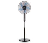 Orbegozo SF 0244 - Ventilador de pie, mando a distancia, silencioso, 240 V, 5 aspas 40 cm, apagado programable hasta 7.5 h, 3 velocidades, color negro