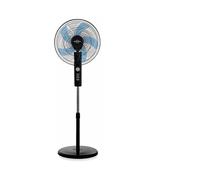 Orbegozo SF 1045 - Ventilador de pie, 3 velocidades, temporizador, función oscilante, 5 aspas, 80 W