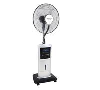 Orbegozo SFA 7000 Ventilador Nebulizador/Humidificador con Mando a Distancia, 100 W, 40 cm Diámetro, Altura Regulable 130 cm, 3 Velocidades, Depósito 1.5 Litros, Multicolor