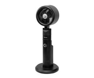 Orbegozo SFA 7600 Ventilador Nebulizador con Mando a Distancia, Negro, 65 W, 3 Velocidades, 3 Niveles de Nebulización, Depósito 2,2 Litros, Altura 97 cm