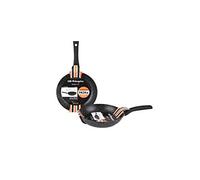 Orbegozo SFB 8020, Sartén de Aluminio Forjado, Superficie Antiadherente, distribución del Calor Uniforme, Libre de PFOA, 1 litro, diámetro 20 cm, Color Negro