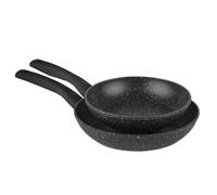 Orbegozo SFB 8200 - Set de 2 sartenes de Aluminio Forjado, Diámetro de 20 y 24 cm, Recubrimiento Piedra Antiadherente