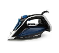 Orbegozo SV 3200 Plancha de Vapor 3200W, Vapor Continuo 45 g/min, Golpe de Vapor 220 g/min, Suela Cerámica con Punta de Precisión, Planchado Normal, Vertical y Seco, Sistema Anti Cal