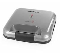 Orbegozo SW 4200 - Sandwichera, placas triangulares antiadherentes, recogecables, asa de tacto frío, pilotos de control, 800 W