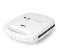 Orbegozo SW 7100 - Sandwichera, revestimiento antiadherente, capacidad para 4 sandwiches, 2 pilotos luminosos, 1500 W