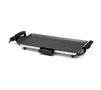 Plancha eléctrica Orbegozo TBC 1046 2000W superficie cerámica 46x25 cm negra