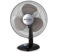 Ventilador de Sobremesa Orbegozo TF 0134, Negro, 40 W