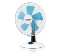 Ventilador de Sobremesa Orbegozo TF 0138, 35 cm diametro, azul y blanco, 45 W,