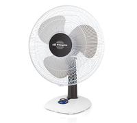 Orbegozo TF 0143, Ventilador de sobremesa, movimiento oscilante, 3 velocidades de ventilación, diámetro hélice 40 cm, asa, 50 W, piloto luminoso LED, color blanco