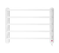 Orbegozo TH 8002 Toallero Eléctrico de Pared 90W - Secador y Calentador de Toallas para Baño, Instalación Vertical, Bajo Consumo, Luz Indicadora de Funcionamiento y Diseño Duradero (60 x 45 cm)