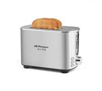 Orbegozo TO 5030 - Tostador acero inoxidable 750 - 850 W ranuras anchas