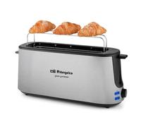 Orbegozo TO 6020 - Tostadora de rebanada larga 1000 W 7 potencias
