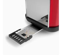 Orbegozo TOV 6200 Tostadora Vintage 850W Rojo