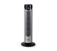 Orbegozo TWM 1010 - Ventilador de torre, 3 velocidades de ventilación, mando a distancia, temporizador de hasta 12 horas, 89 cm de altura, display digital, 45 W