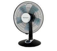 Orbegozo Ventilador de sobremesa TF 0149, potencia 60W, 5 aspas, 2 velocidades + Turbo + Silent.