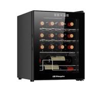 Orbegozo Vinoteca con compresor VCO 1600, volumen 42 litros capacidad para 16 botellas, refrigeracion por compresor, temperatura 5-18º, clase G, R600a