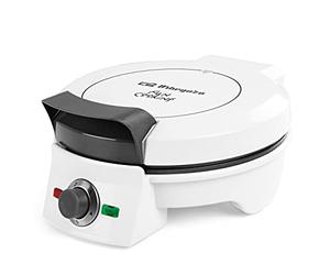 Orbegozo WL 1500 - Gofrera, calentamiento rápido, placas antiadherentes, asa tacto frío, indicadores luminosos, 1000 W