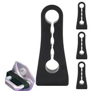 ORBHES 4PCS Amortiguador de Cierre de Puerta,Compatible para Nissan Qashqai J12 J11 J10 J11 J12 +2,Amortiguador de Puerta de Coche,1-Black