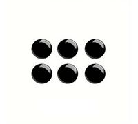 ORBHES 4pcs Pegatina Protectora de Cerradura de Coche,Compatible para Fiat 500 Abarth 500 595 595C 695 S3 S4,Accesorios de Coche,Black