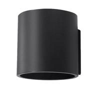 ORBIS NEGRO LÁMPARA DE PARED LÁMPARA DE PARED NT 1X SL.0048