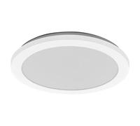 Orbis Plafón LED (22 W, Ø x Al: 30 x 3 cm, Blanco, Blanco cálido, Redondo)