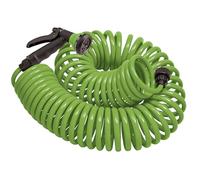 Orbit 27862 Manguera de bobina de 25 pies con boquilla, verde