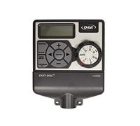 Orbit 94884 - Programador de riego Ultra 24 V para 4 zonas de riego, pantalla LCD, hasta 12 riegos por día | Función de retardo por lluvia y regulación de tiempo de riego de 1 a 99 minutos