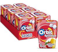 Wrigley's Orbit Refreshers Gragea fresa y limón sin azúcar, lata de 67 g