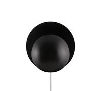 Globen Lighting Lámpara de pared Orbit negro