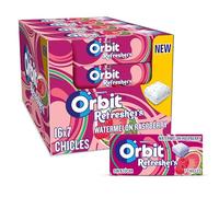 Orbit Refreshers Chicles Sin Azúcar Sandía Frambuesa 16 Paquetes 112 u.