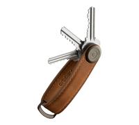 Orbitkey - Crazy Horse Leather Key Organiser - Chestnut Brown/Brown NUEVO