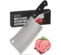 ORBLUE Cuchillo picador - Cuchillo de cocina chino, cuchillo de cocina afilado, ideal como cuchillo de carnicero, cuchillo de carnicero y hacha para huesos, cuchillo perfecto para la cocina