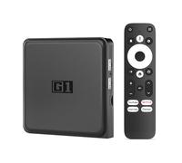 Orbsmart Android TV Box G1 4K HDR Smart Streaming Player | Reproductor | 4GB RAM | WiFi 6 USB LAN | Chromecast | Netflix | Prime Video | Disney+
